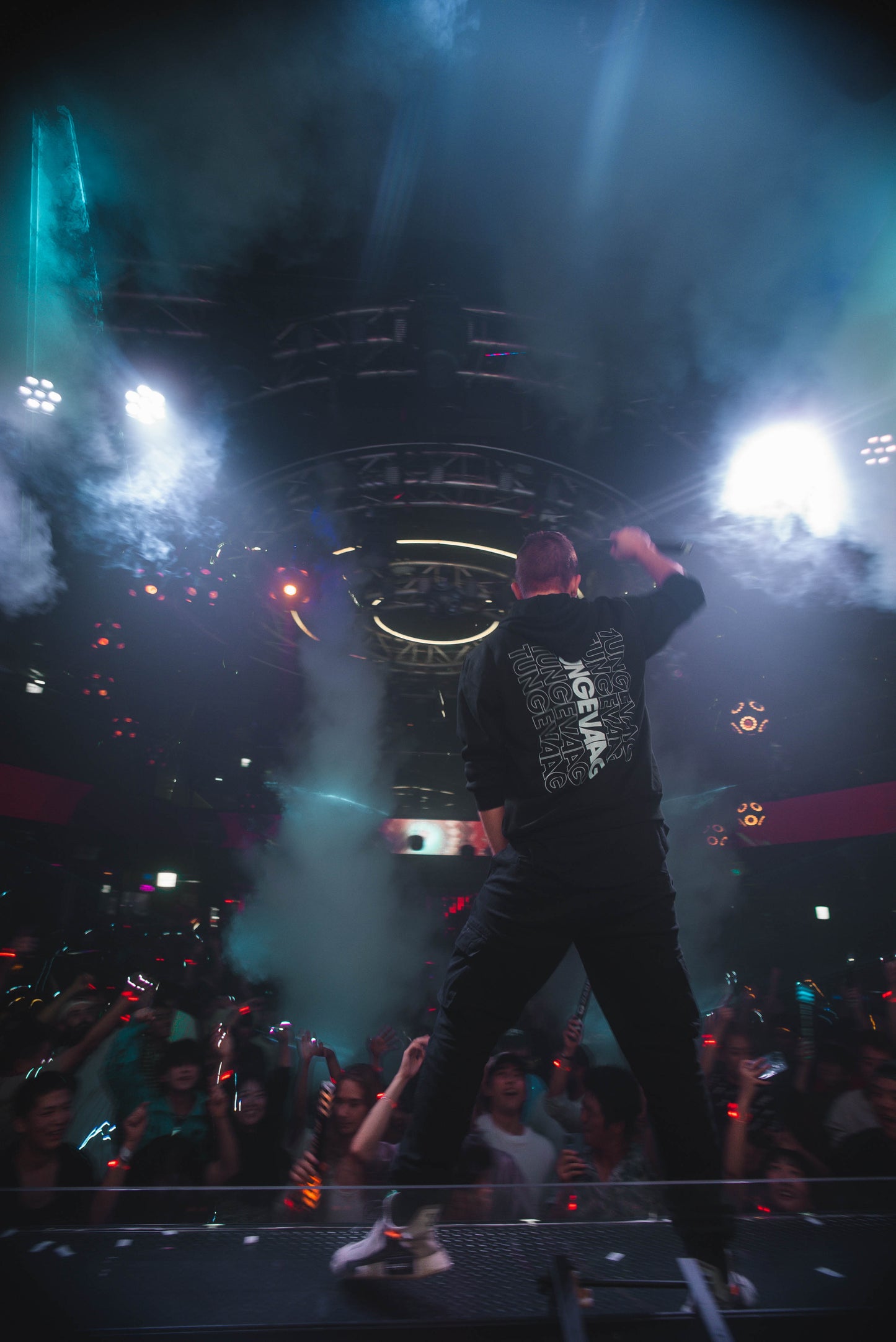 Tungevaag Hoodie / Horizontal Print