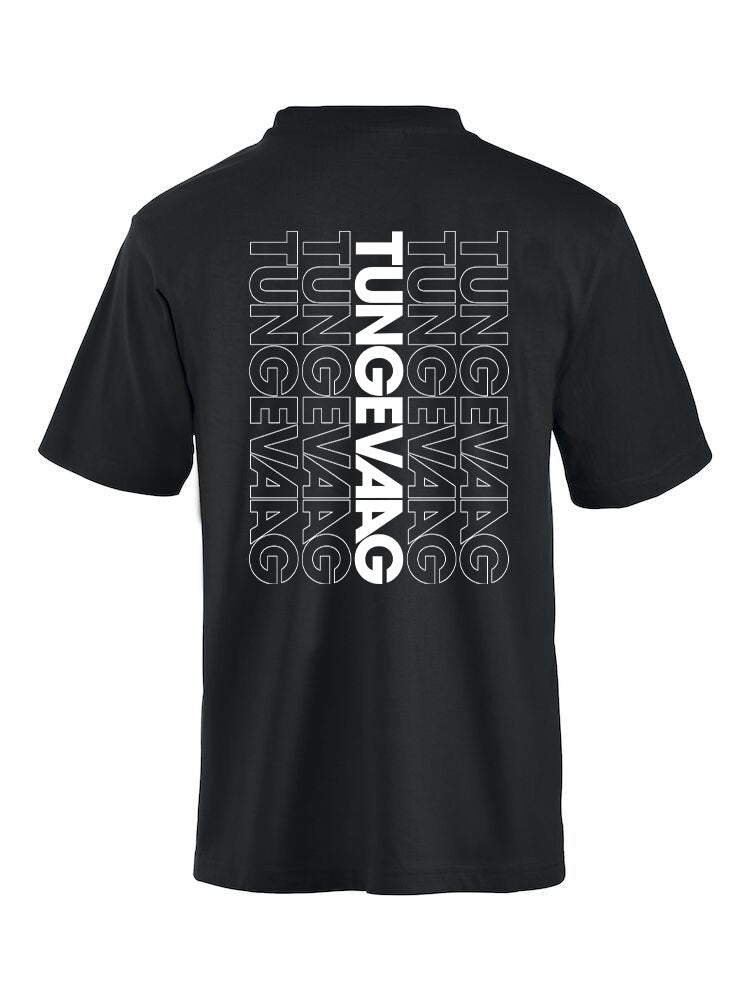 Tungevaag T-shirt / Vertical Print